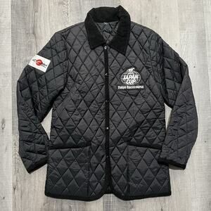 2011 Japan Cup Quilted Tokyo Racecourse Snap Front Equestrian Horse Race Jacket